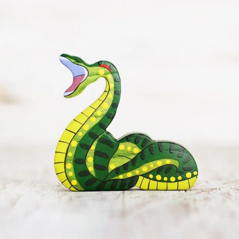 Wooden Anaconda Toy