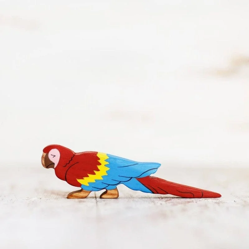 Wooden Ara Parrot Toy