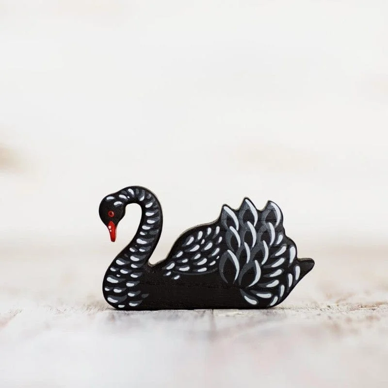 Wooden Australian Black Swan Toy