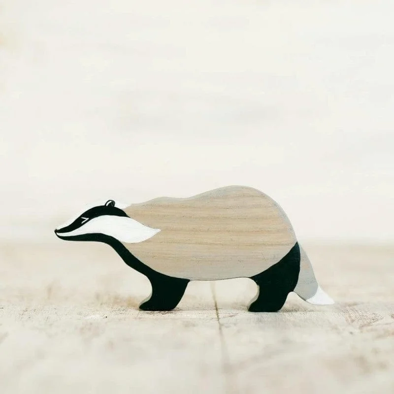 Wooden Badger Toy