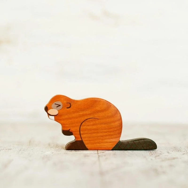 Wooden Beaver Toy