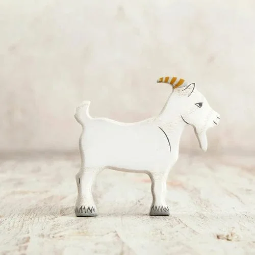 Wooden Goat Toy