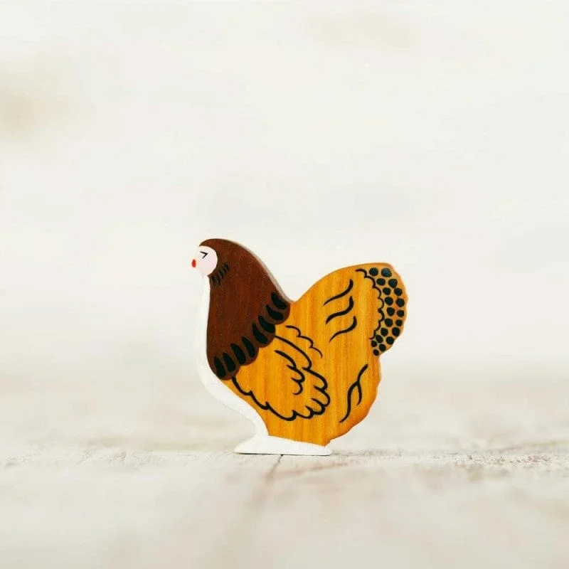 Wooden Hen Toy