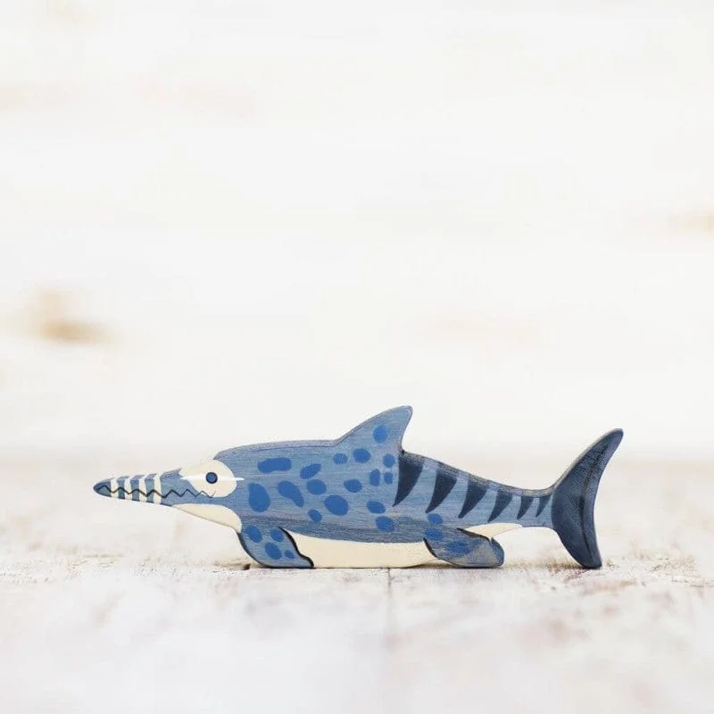 Wooden Ichthyosaurus Toy