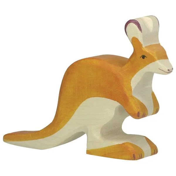 Wooden Kangaroo Small