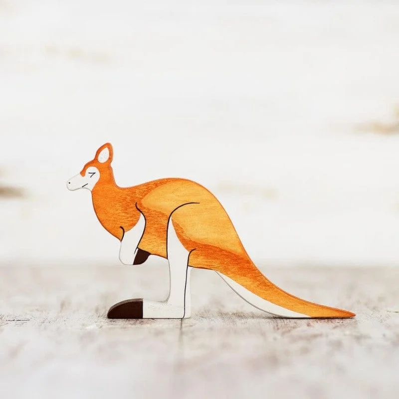 Wooden Kangaroo Toy