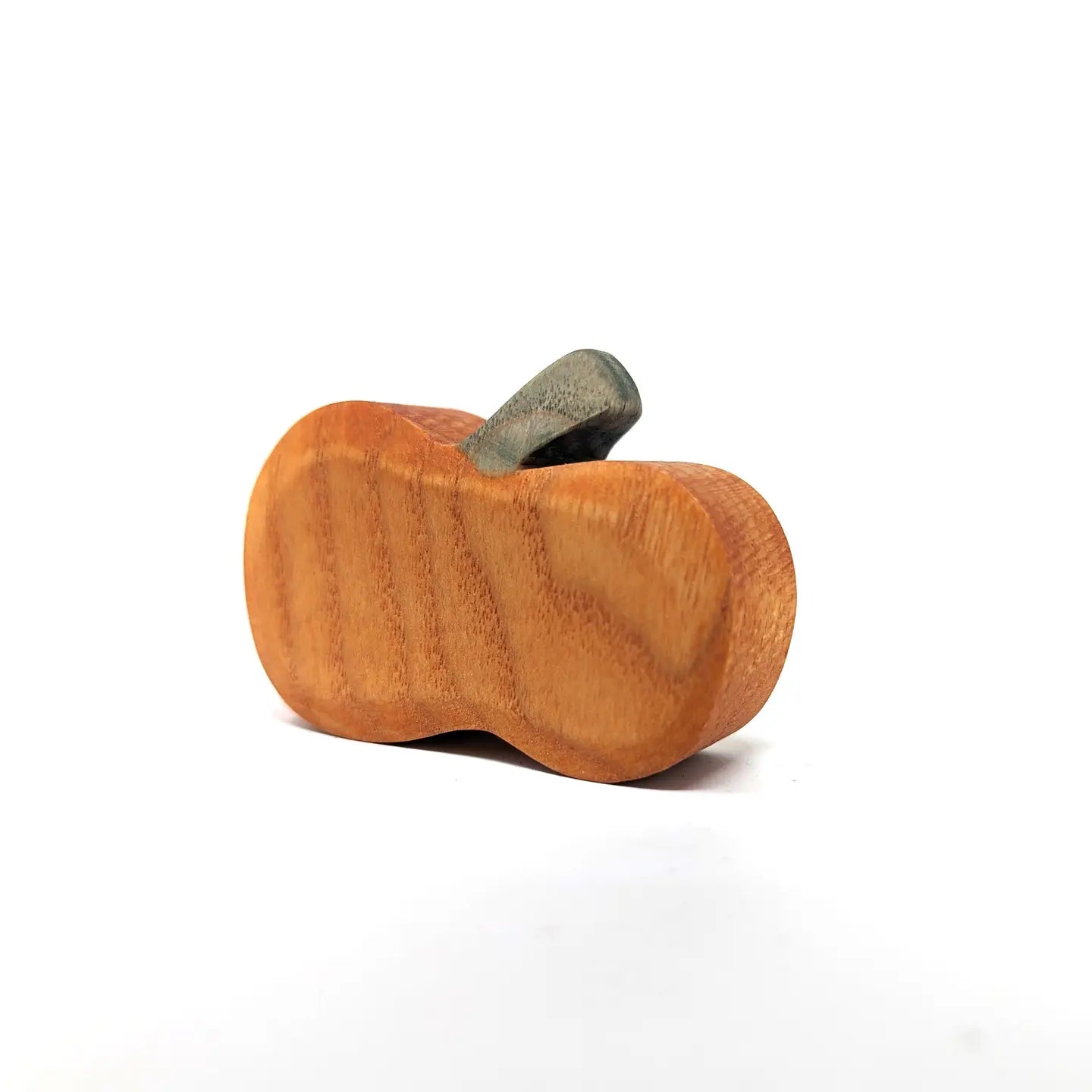 Wooden Large Wonky Red Pumpkin