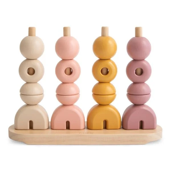 Wooden Multi Shape Stacker (Sunrise)