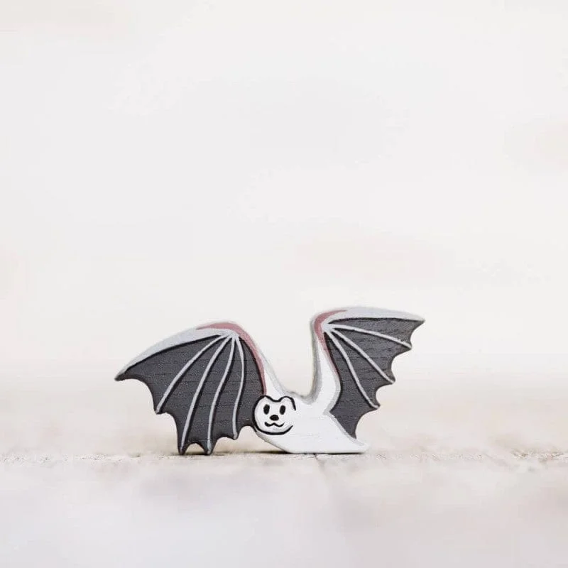 Wooden Night Bat Toy