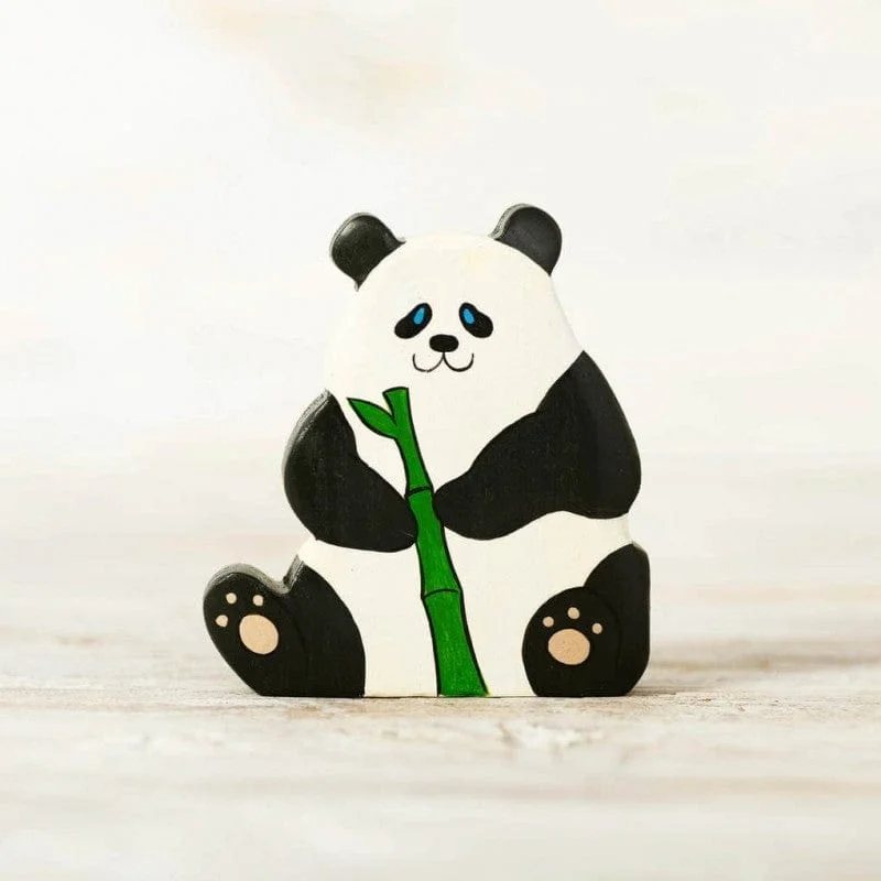 Wooden Panda Toy