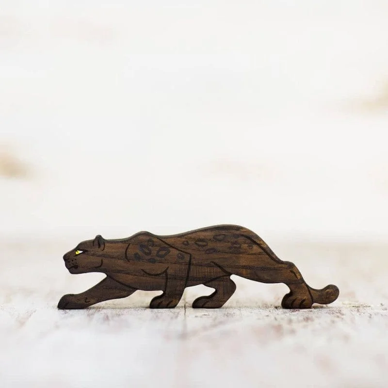 Wooden Panther Toy