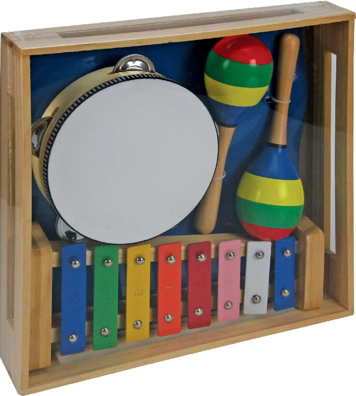 Wooden Plain Musical Set