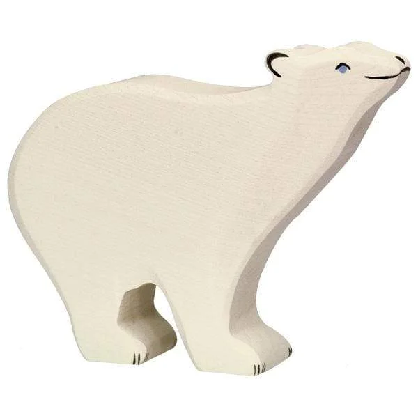 Wooden Polar Bear