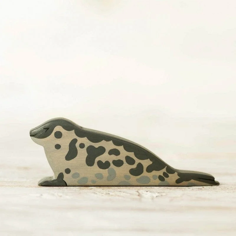 Wooden Ringed Seal Toy