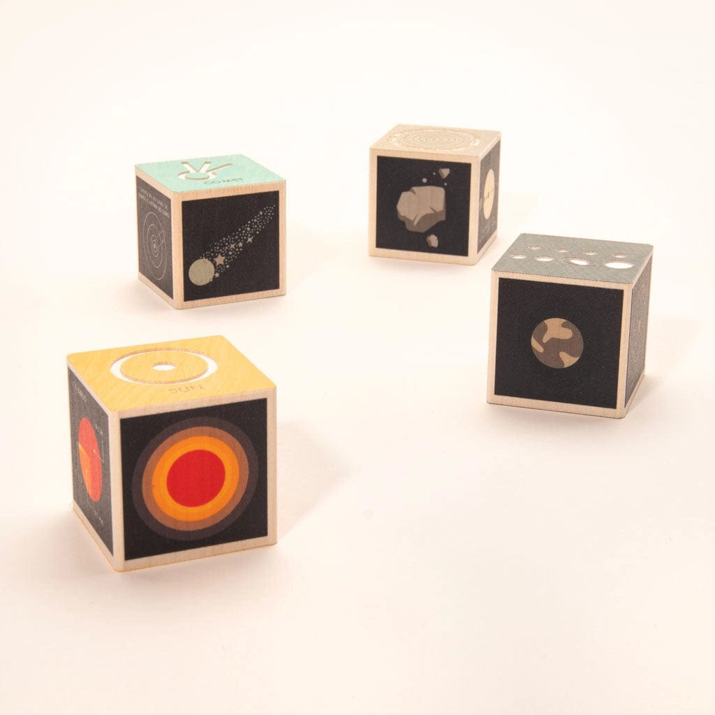 Wooden Solar System Blocks