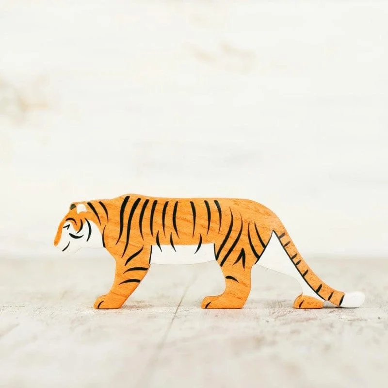 Wooden Tiger Toy