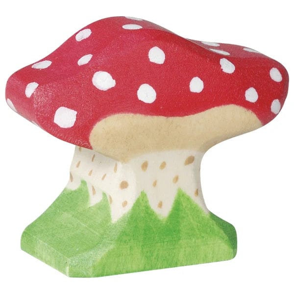 Wooden Toadstool Small