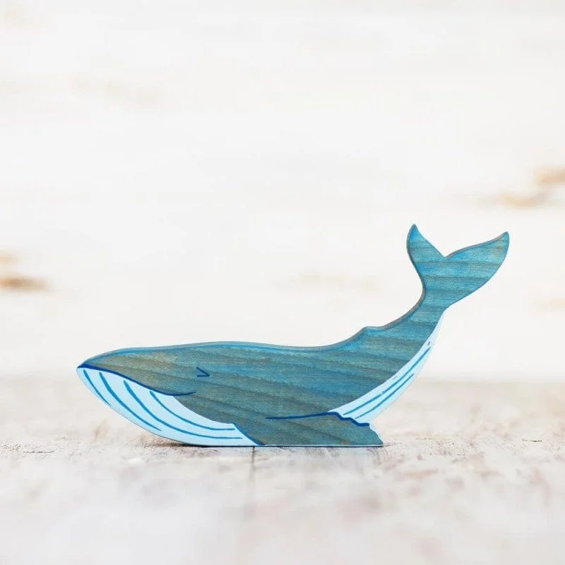 Wooden Whale Toy