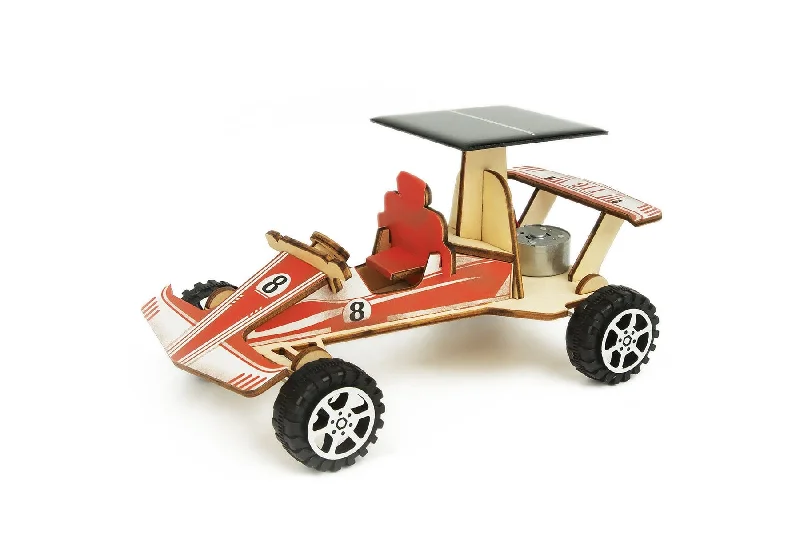 Diy 3D Wooden Solar Racing Car Science & Craft Kit