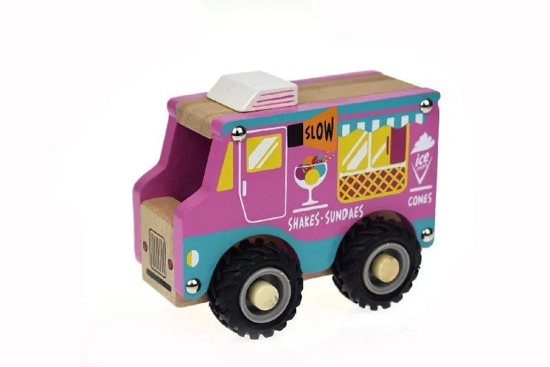 Kd Wooden Ice Cream Truck